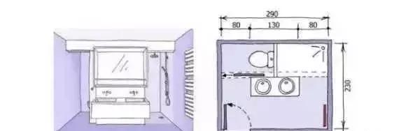 10款卫生间布局方案，科学布局，直接照搬，比设计师总结更周全！