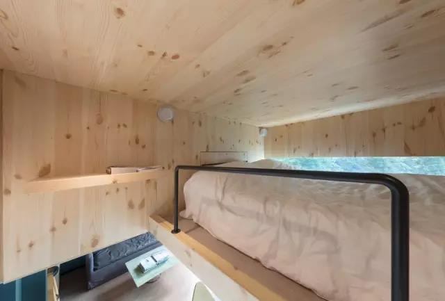 房高三米也能打隔层，看看34㎡公寓怎么装成树屋的！