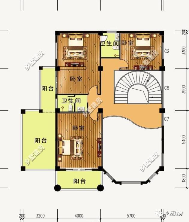 在农村用这样的设计图纸建自建房，美过城市的别墅