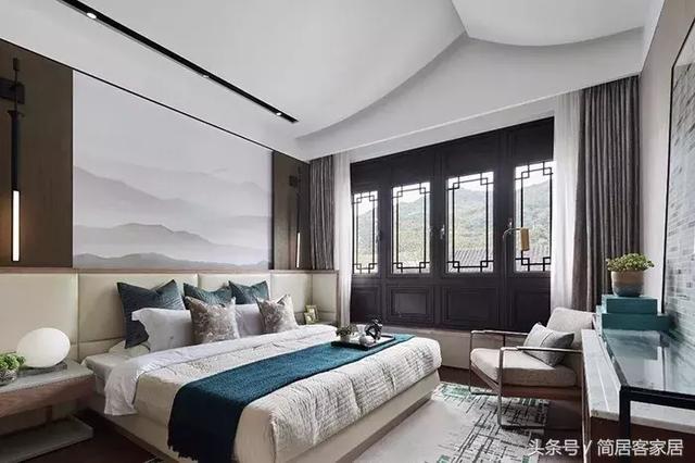 新中式家居与窗帘配色！简直美艳不可方物！