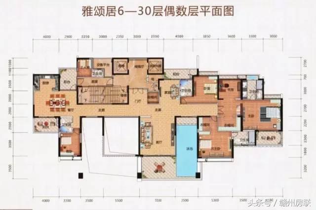 做梦都想拥有，这10款大平层超豪户型自带空中泳池，豪到没朋友