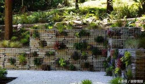 这才是花园石笼墙的正确打开方式