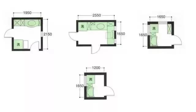 谁瞎说4㎡小卫生间不能做干湿分离？老设计这4套方案秀出来打脸！