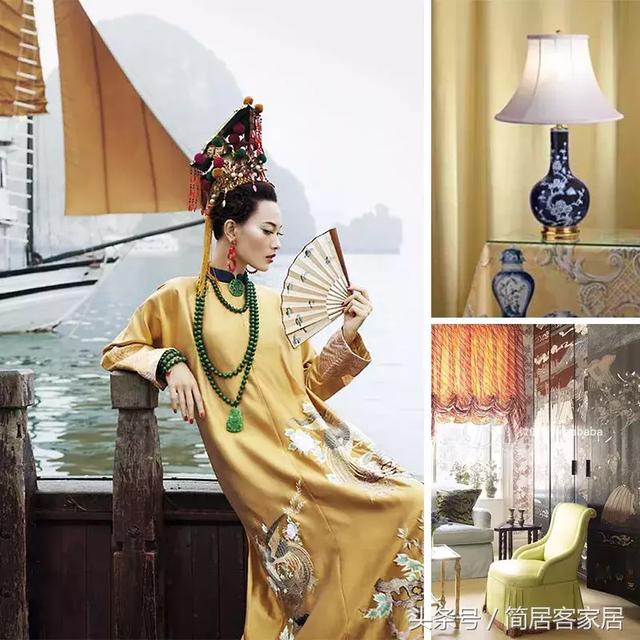 新中式家居与窗帘配色！简直美艳不可方物！