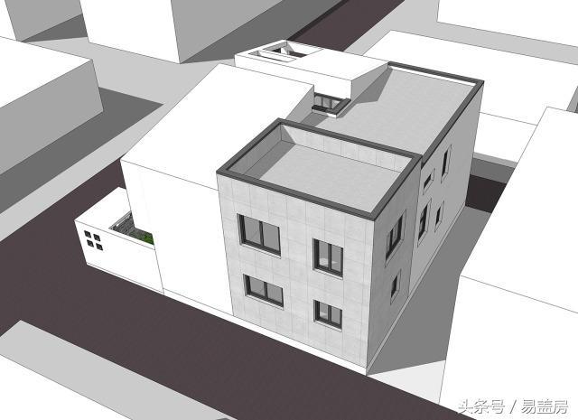 业主说：我就要建不一样的现代别墅，40万坐标北京平谷，邻居羡慕