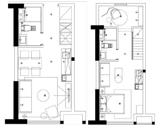 54㎡高层小公寓设计——家虽小，却给你足够温暖！