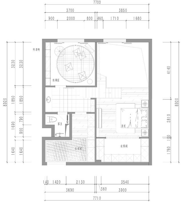 150㎡LOFT层高太低待拯救？天花板掏个洞，让阳光照进来！