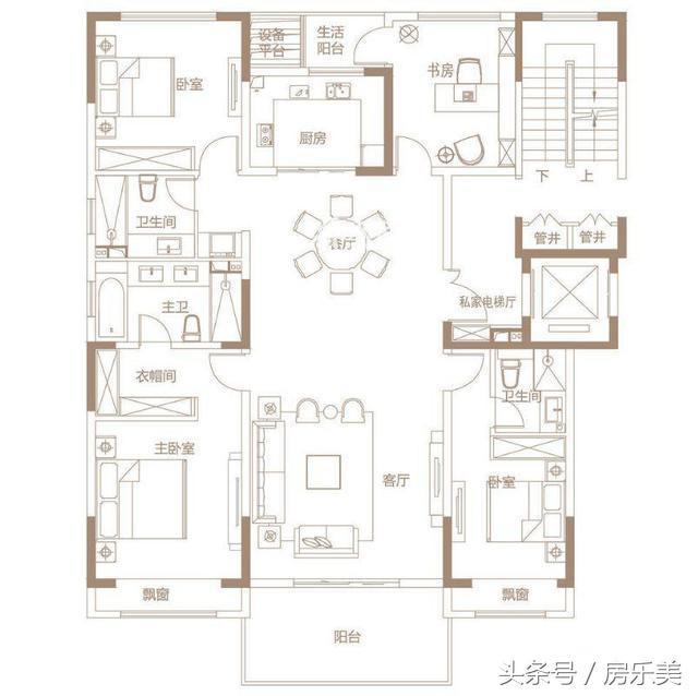 豪宅选购指南丨当面积超过200㎡以后，怎么判断这个户型的优劣？