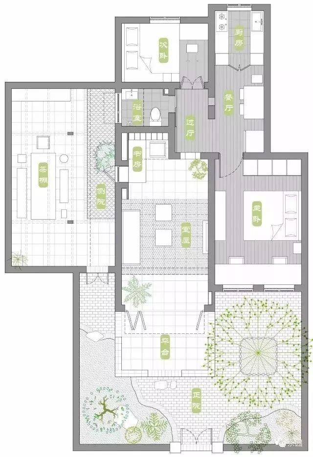 这对建筑师夫妇，他们把自家70㎡的老房改造成私家园林，惊艳之至