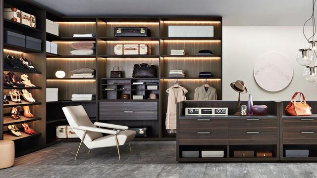 Poliform、Molteni&C等大牌告诉你什么才是奢华衣帽间