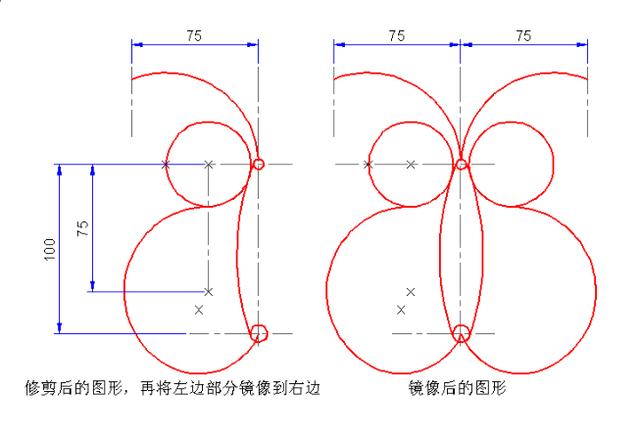 新手必收的CAD练习图，内附详细步骤教程！