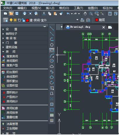 建筑设计中如何快速完成面积统计？看这里