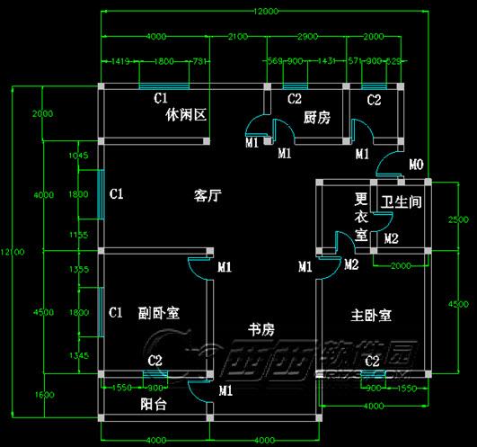 五个步骤教你绘制CAD室内平面图，错过是你的损失