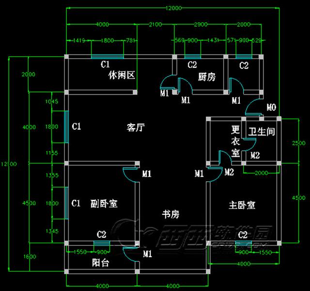 五个步骤教你绘制CAD室内平面图，错过是你的损失