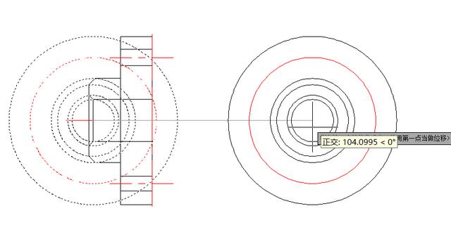 CAD制图教程：孔轴投影如何快捷绘制视图