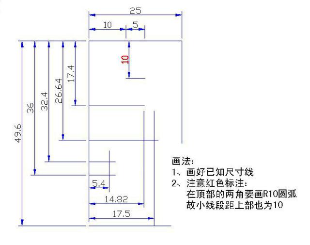 10套CAD练习图，会全部！绝对算得上优等生