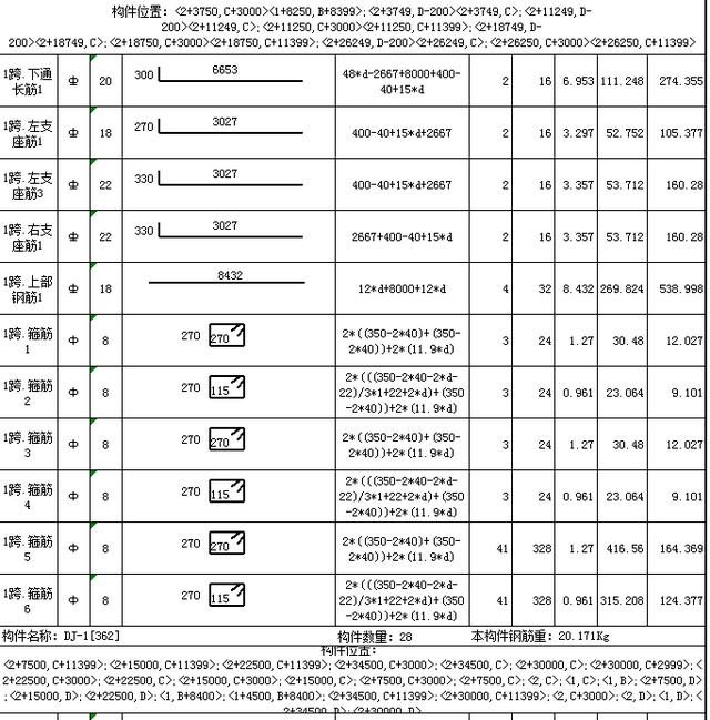 图书馆施工不懂用料 三层框架图书馆钢筋明细表及广联算量来了