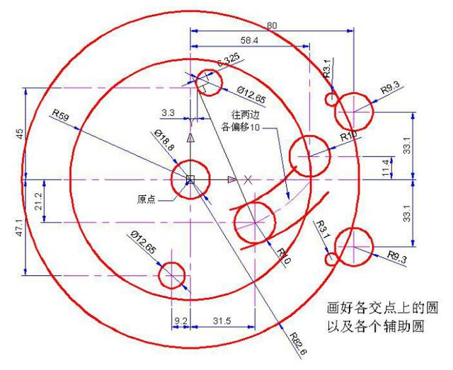 10套CAD练习图，会全部！绝对算得上优等生