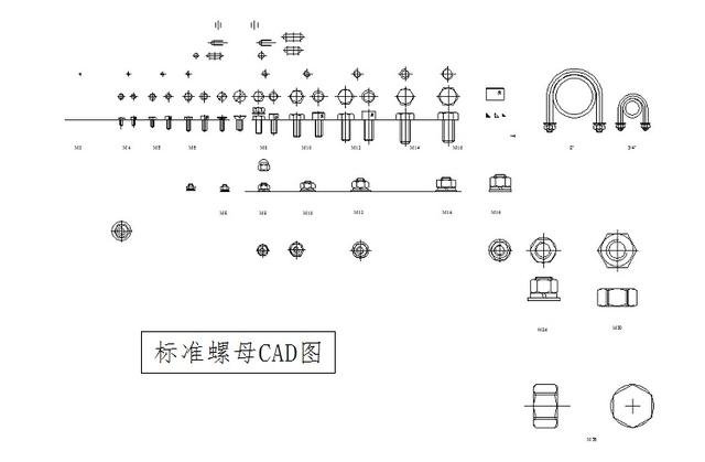 海量标准机械零件绘图素材免费获取，CAD绘图入门就靠它了