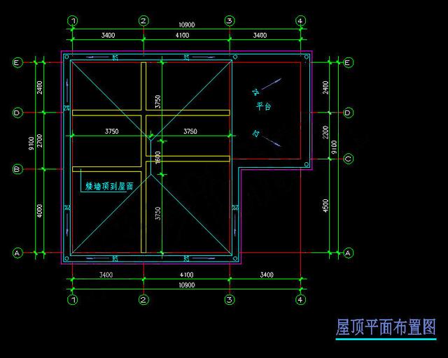 新农村别墅自建房图纸设计图，逼格超级高（详细注解）