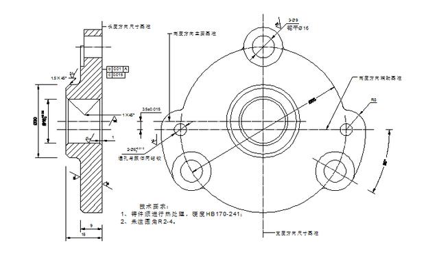 100个CAD机械零件平面练习图纸分享 学习CAD 多加练习是王道