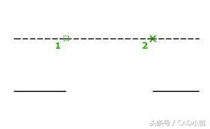 CAD打断（BREAK）命令的使用技巧