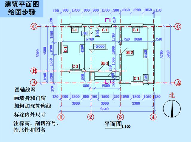 三分钟带你看懂CAD建筑图！看懂建筑图真没有你想的那么难！