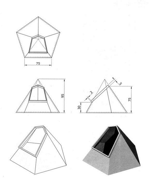 CAD3D练习图纸，有兴趣的朋友可以绘制下