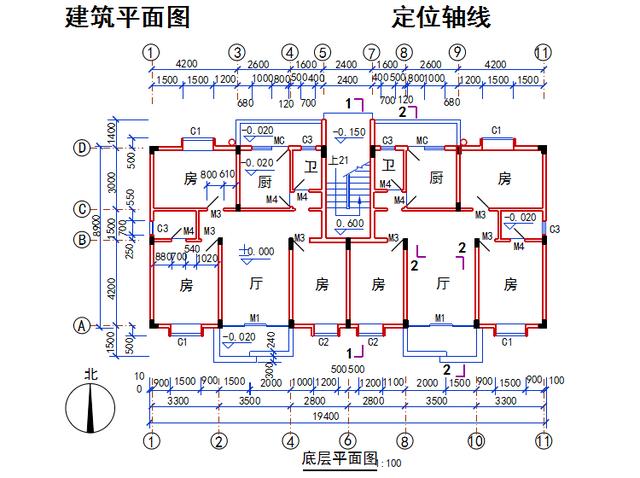 三分钟带你看懂CAD建筑图！看懂建筑图真没有你想的那么难！