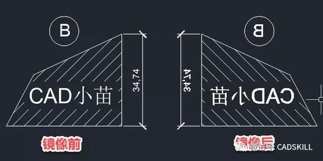 CAD镜像命令需要了解的知识