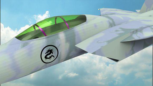 CAD绘图大师又玩新花样，F-15战斗机三维建模