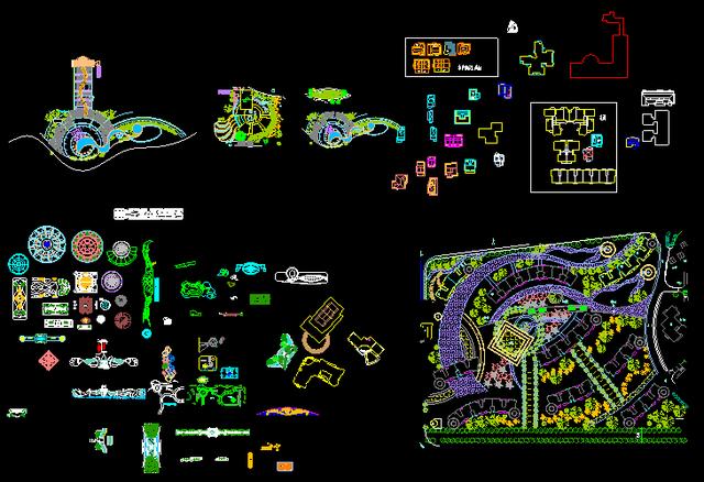 CAD绘图技巧 CAD园林设计怎么绘图？附带免费CAD园林专用图块素材