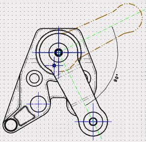 CAD实例教程：用中望3D工程图草图来绘制虚拟部件