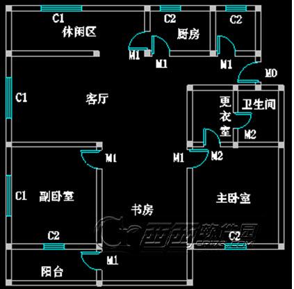 五个步骤教你绘制CAD室内平面图，错过是你的损失