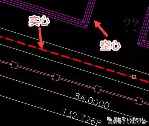 为什么CAD有宽度的多段线会显示空心？