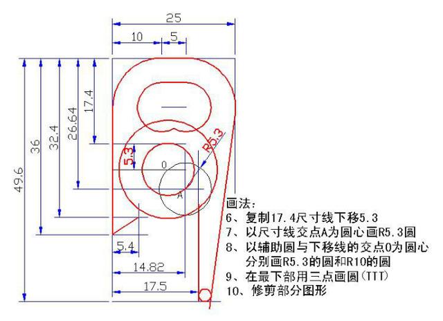 10套CAD练习图，会全部！绝对算得上优等生