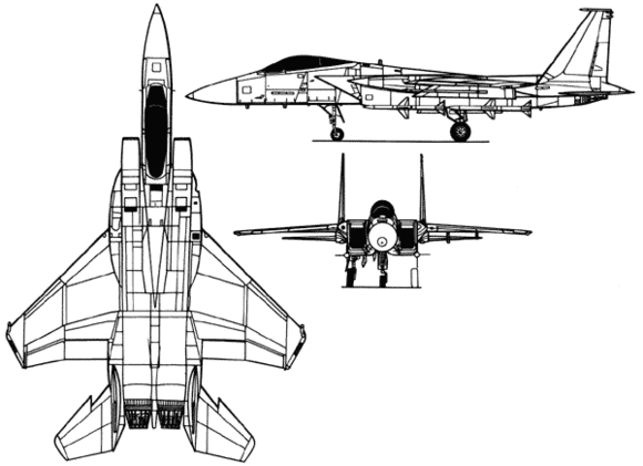 CAD绘图大师又玩新花样，F-15战斗机三维建模