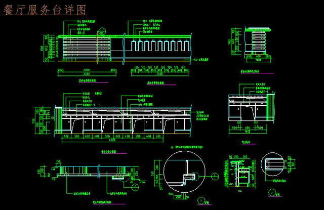 180套工装CAD室内施工图节点大样图分享 画图再也不用愁