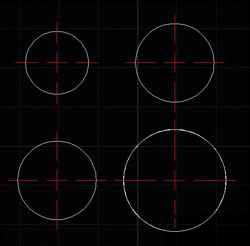 CAD技巧：这样画圆的中心线快人一步，你还在用旧方法吗？