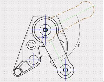 CAD实例教程：用中望3D工程图草图来绘制虚拟部件