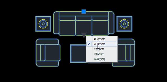 种类超级多的CAD室内设计动态块图纸免费送，不要白不要啦！