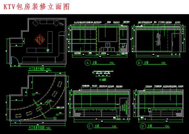 几百套各类建筑的CAD装修施工图，不要钱免费拿走！