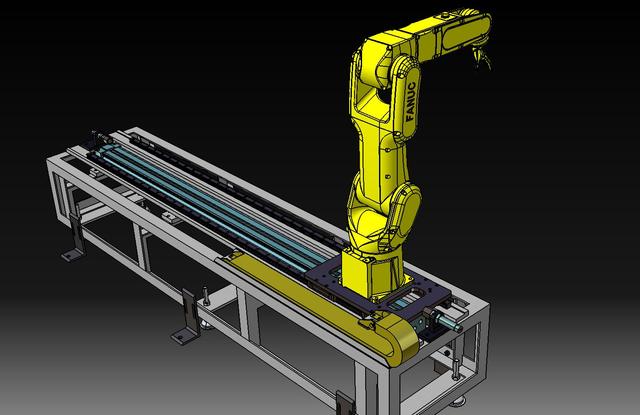 万能CAD的魅力 机器人运输原理详细图纸分享