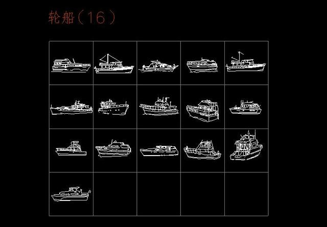 2018春运大幕已经开启 你怎么回家？最全交通工具CAD图纸353款