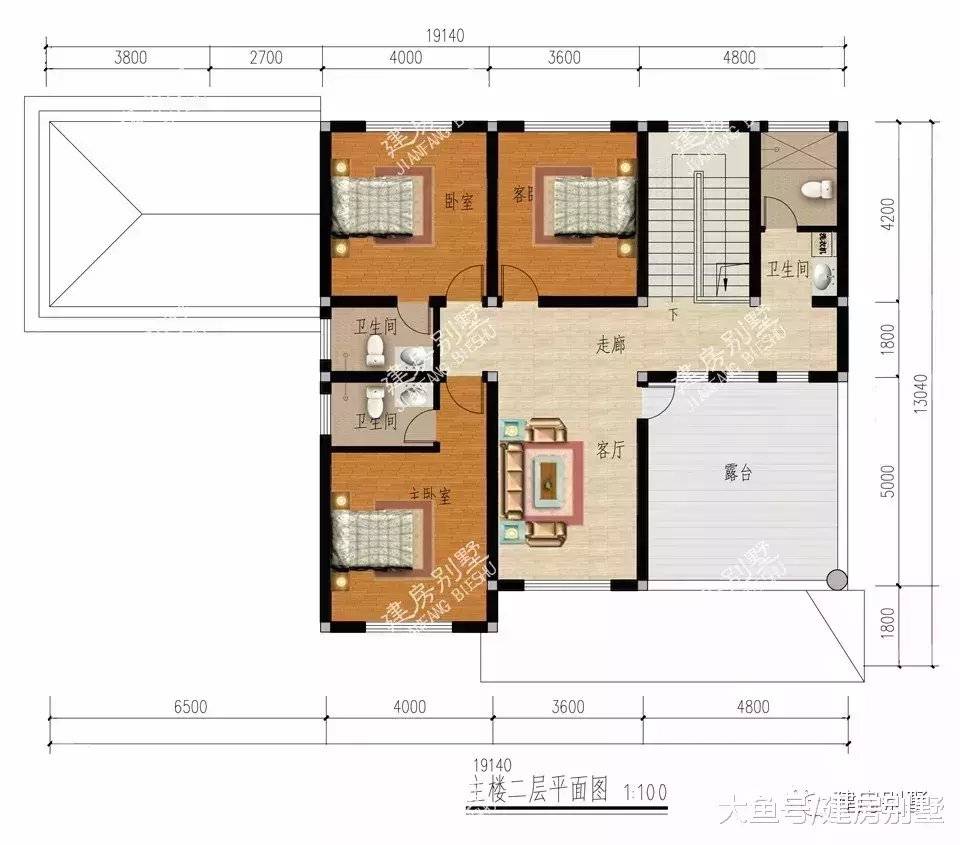 掺入现代元素的新中式合院别墅, 有钱有地建来最合适